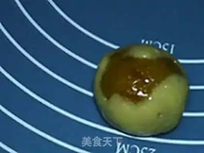 Make The pineapple moon cake step 13