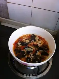 Make Tomatoe ear egg soup step 7