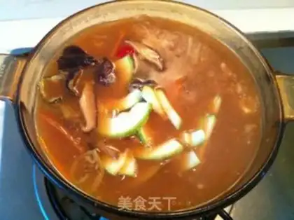 Make Korean sauce soup step 5