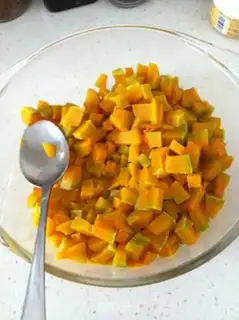 Make Pumpkin pancakes step 1