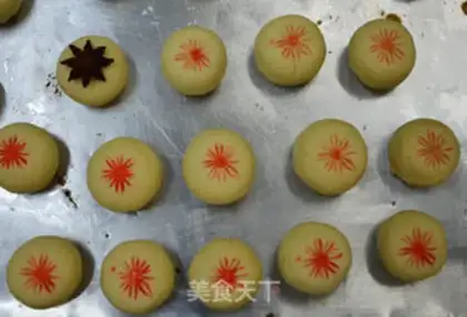 Make Skin mooncake step 8