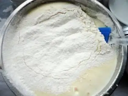 Make Shell cake step 5