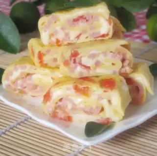 Make Tomato cheese omelet step 9