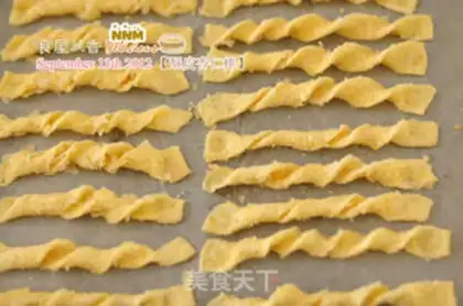 Make Soccer almond stick step 6