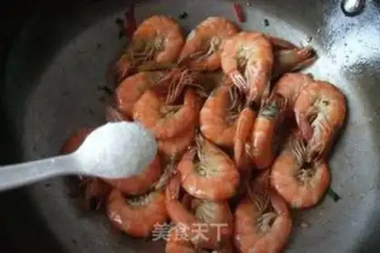 Make Red burning shrimp step 7