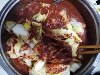Make Korean pickles step 4