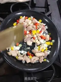 Make Spanish seafood step 9