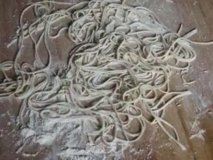 Make Homemade noodles step 6