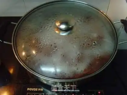 Make Red-tree honey tea step 2