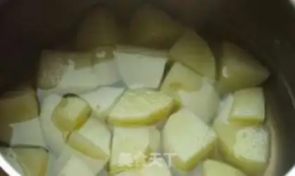 Make Potato chicken leg step 0