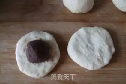 Make Flower bean bread step 6