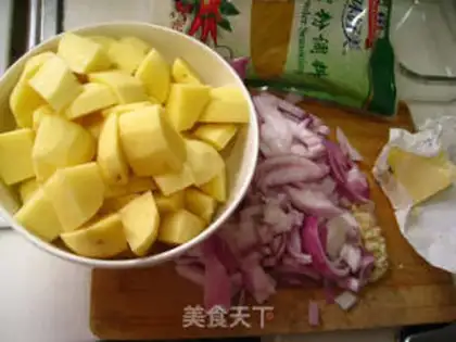 Make Curry cow step 4