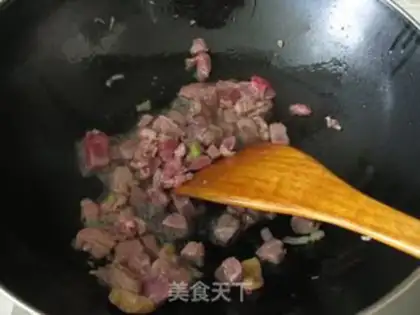 Make Potato beef carrot rice step 4