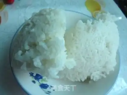 Make Old pumpkin rice step 1