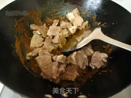 Make Curry cow step 10