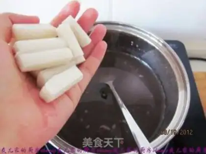 Make Red bean cinnamon cake step 4