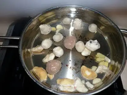 Make Rinkomaru rice powder step 2