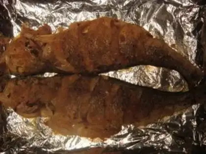 Make Maple lemon roasted fish step 1