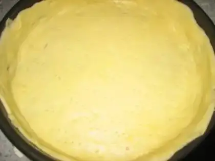 Make Blueberry cheese pie step 2