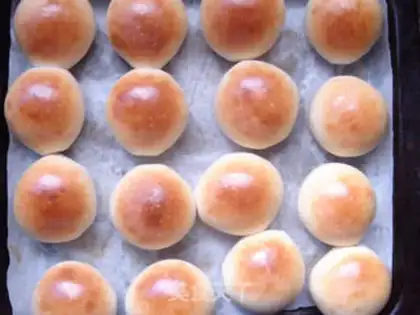 Make Butter buns step 7