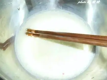 Make Tea ice-cream mooncake step 1