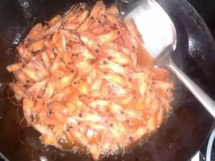 Make Homemade shrimp oil step 4