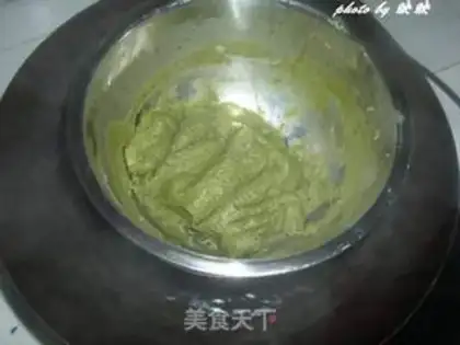 Make Tea ice-cream mooncake step 4