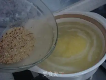 Make Old Sugar Hill medicine, rice porridge step 2