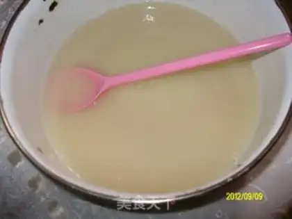 Make White stick, porridge step 0