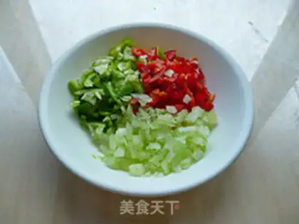 Make Twin peppers step 2