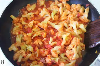 Make Tomato blossoms step 7