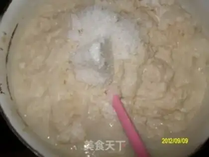 Make White stick, porridge step 4