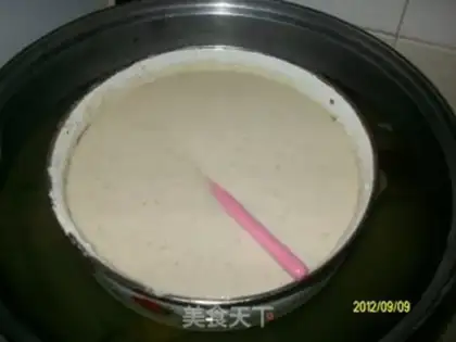 Make White stick, porridge step 6