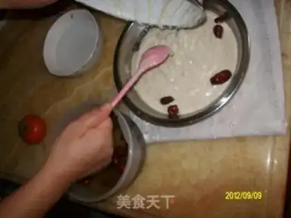 Make White stick, porridge step 8