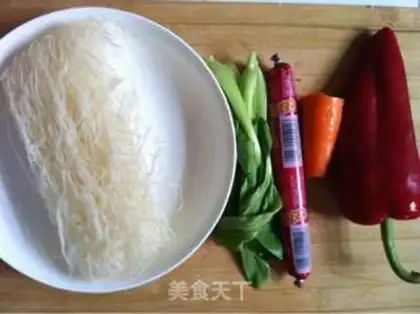 Make Five colours of rice powder step 0