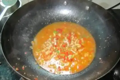 Make Meat and eggplant step 8