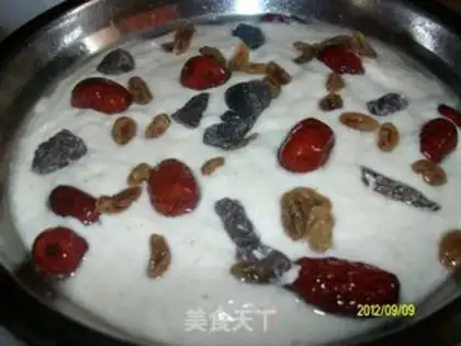 Make White stick, porridge step 10