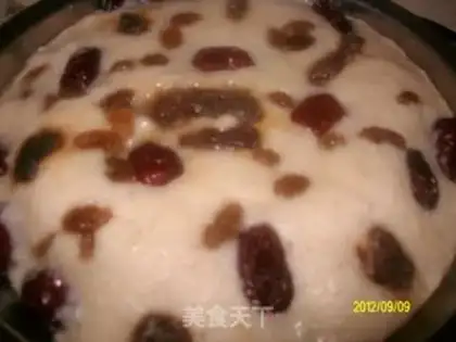 Make White stick, porridge step 12