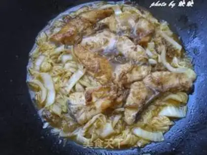 Make The cabbage stew step 8