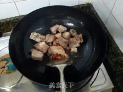 Make The apricots burn the ribs step 4