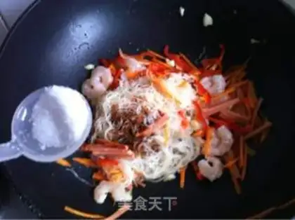 Make Five colours of rice powder step 8
