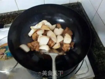 Make The apricots burn the ribs step 6