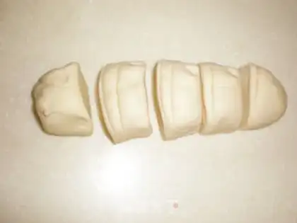 Make Pink little bean sandbag step 2