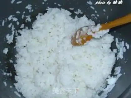 Make Hot cabbage sushi step 6