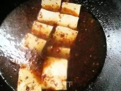 Make Spicy tofu step 8