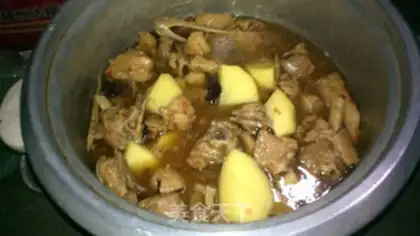 Make Potato duck step 6