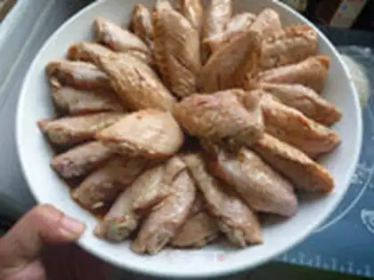 Make Garlic steamed chicken wings step 7