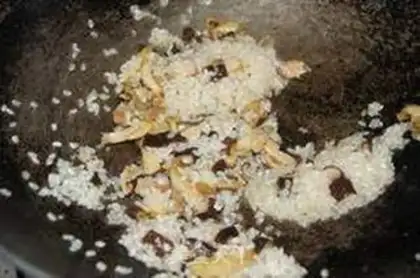 Make Porridge of mushrooms step 3