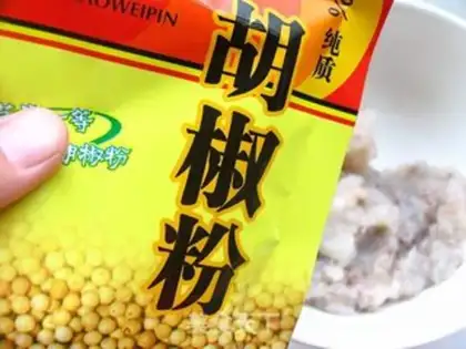 Make Shrimp balls step 1