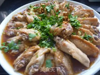 Make Garlic steamed chicken wings step 13
